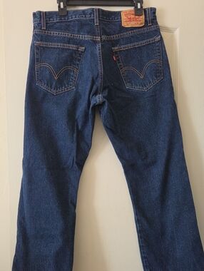 Levi's Men's Indigo Straight Boot Cut Jeans